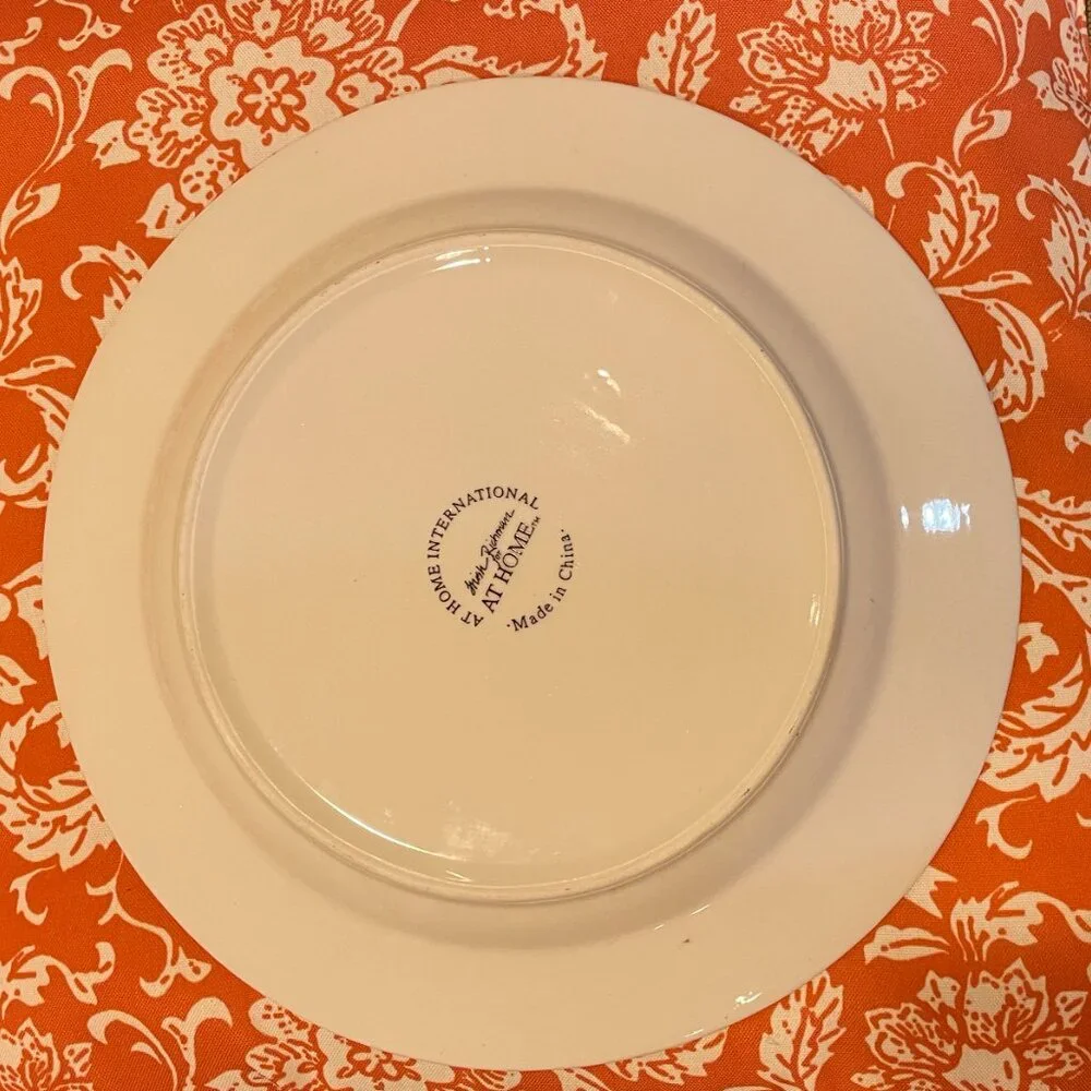 CRATE & BARREL Reindeer Chop Plate 12.25” TRISH RICHMAN